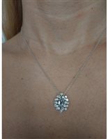 Collana Damiani Donna Mimosa in Oro Acquamarina 0.80 Ct 20071067 - 20071067